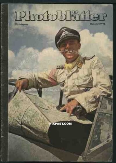 Cover of Photoblatter 1942 May June, Agfa Photo Magazine, Reuter,Hans,
