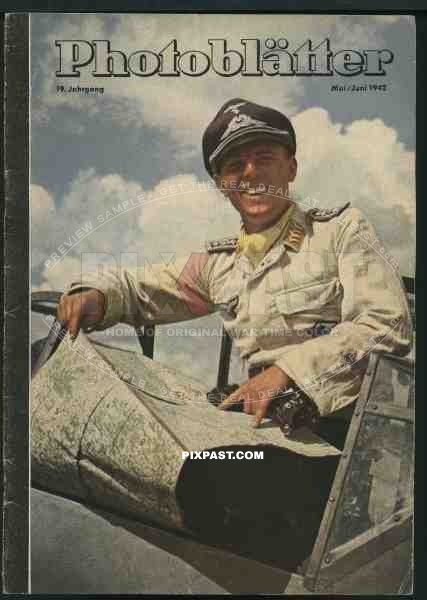 Cover of Photoblatter 1942 May June, Agfa Photo Magazine, Reuter,Hans,