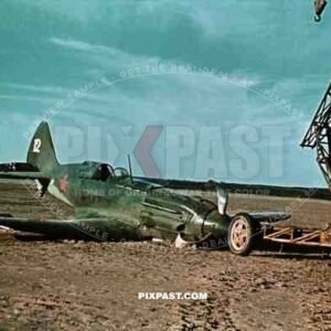 Crashed Russian MIG3 high altitude interceptor, Smolensk Oblast 1942