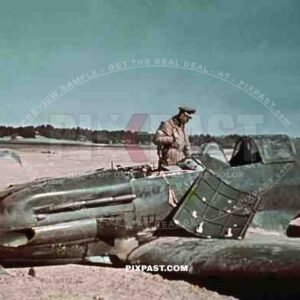 Crashed Russian MIG3 high altitude interceptor, Smolensk Oblast 1942