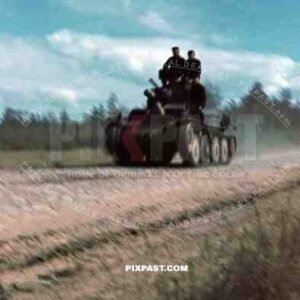 Czech Panzer Tank 38T, Number 531, 19th Panzer Division, Minsk, Russia, Summer 1941.