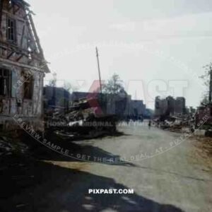 Destroyed American Sherman tank, Operation Nordwind, Hatten France 1945.