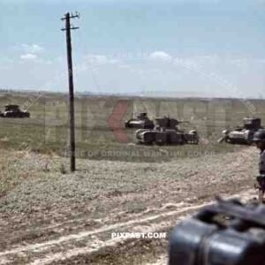 Destroyed tanks near Dubno-Lutsk-Brody, Ukraine 1941