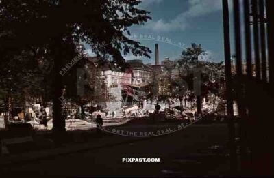 Destruction after Allied Air Attack on Sonnenblumenstraße München 1942