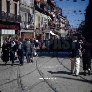 Dijon France VE Day (Victory in Europe) May 8th 1945