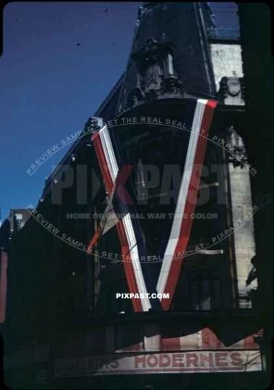 Dijon France VE Day (Victory in Europe) May 8th 1945