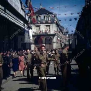 Dijon France VE Day (Victory in Europe) May 8th 1945