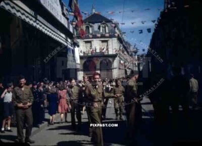 Dijon France VE Day (Victory in Europe) May 8th 1945