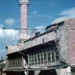 Dzhumaya mosque in Plovdiv, Bulgaria 1942