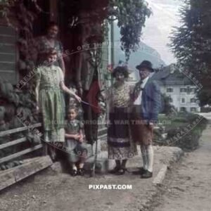 Family in Berchtesgaden, Germany 1938