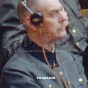Field Marshal Wilhelm Keitel. Chief of the Armed Forces High Command. NUREMBERG TRIALS 1946.