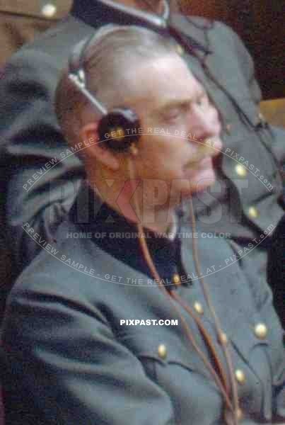 Field Marshal Wilhelm Keitel. Chief of the Armed Forces High Command. NUREMBERG TRIALS 1946.