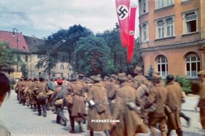 First French colonial troops captured by Germans on first day of French Invasion 1940. Westwall 1940. 14th infantry division