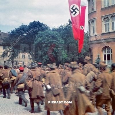 First French colonial troops captured by Germans on first day of French Invasion 1940. Westwall 1940. 14th infantry division