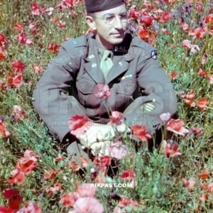 First lieutenant U.S. Army. Signal Corps. Ninth Air Force. Summer England 1944 before D-Day invasion