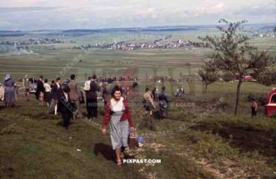 Frankentag on the Hesselberg in Dinkelsbühl, Germany 1939