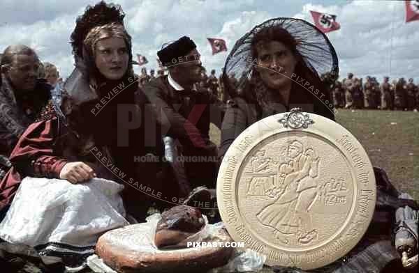 Frankentag on the Hesselberg in Dinkelsbühl, Germany 1939