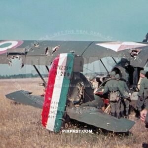 French Air force Potez 25 A2 No. 229 P.D.6065 captured at a French airbase battle of France 1940