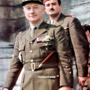French Army General Alphonse Juin. Paris August 17th 1945