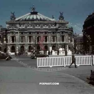 Garnier opera house in Paris, France 1940