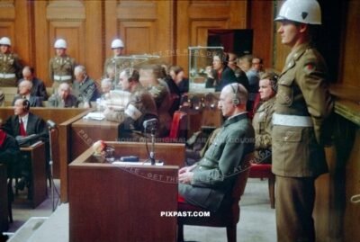 General Alfred Jodl. Chief of the Operations Staff of the Armed Forces High Command. NUREMBERG TRIALS 1946