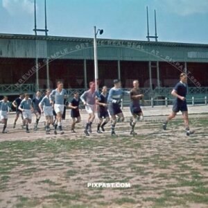 German Ramcke Fallschirmjager Paratroopers playing football in South France 1943