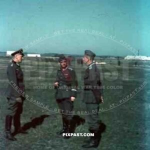 German Training centre for Russian Cossack POA volunteers in German service, Smolensk Russia 1942. Legionslager,