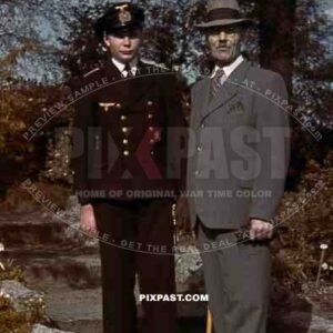 German WW2 Kriegsmarine officer in uniform with Minesweepers Badge in gold. Bautzen 1942.