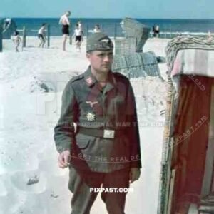 German air force soldier with Spanish Cross in Silver. Spanish Civil War, Condor Legion. Swinemunde Kurkaus 1940