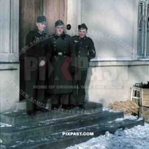 German soldier portrait, Tarnobrzeg, Polen, Poland 1941. Castle Schloss Dzików. Used by german army officers.