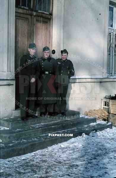 German soldier portrait, Tarnobrzeg, Polen, Poland 1941. Castle Schloss Dzików. Used by german army officers.