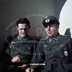 German soldiers resting in Luitpold Kaserne Lindau Germany 1940. Infanterie Regiment 488.