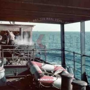 German troops on there way to Oslo Norway from Hamburg on board the submarine supply ship Isar May 1940