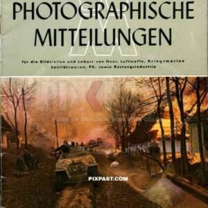 German war time magazine for photography. Wehr Photographische Mitteilungen 1944 Heft 5