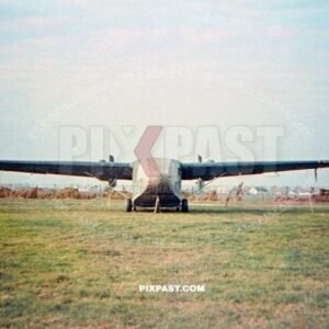 Gotha Go 242 transport glider on Front line airstrip near Dnipropetrovsk, Ukraine 1942. 295. Infanterie Divison