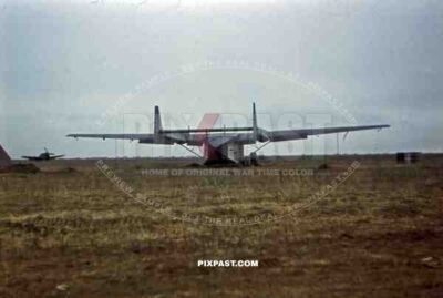 Gotha Go 242 transport glider on Frontline airstrip near Dnipropetrovsk, Ukraine 1942