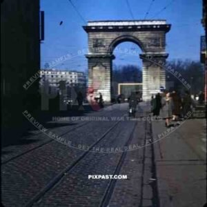 Guillaume’s Gate, Dijon France VE Day (Victory in Europe) May 8th 1945