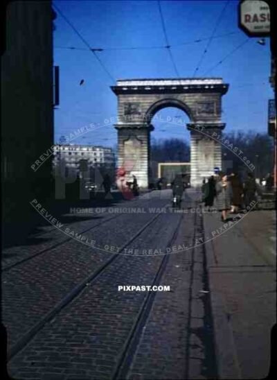 Guillaume’s Gate, Dijon France VE Day (Victory in Europe) May 8th 1945