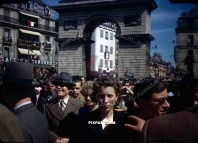 Guillaume’s Gate, Dijon France VE Day (Victory in Europe) May 8th 1945