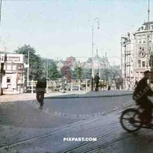 Haarlemmerstraat in Amsterdam, Netherlands 1940
