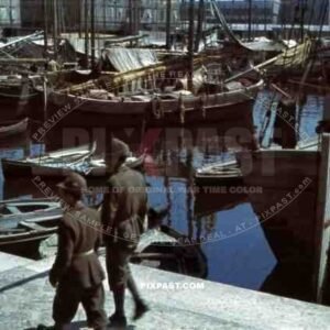 Harbour of Rijeka, Croatia 1941