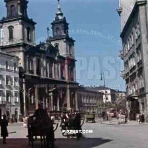 Holy Cross Church at the Krakowskie in Warsaw Poland 1939
