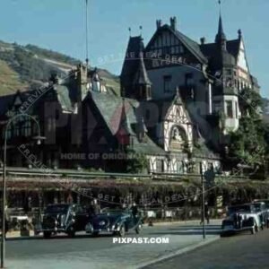 Hotel Krone, Assmannshausen, Rüdesheim am Rhein, Hessen, 1939,