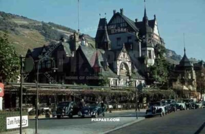 Hotel Krone, Assmannshausen, Rüdesheim am Rhein, Hessen, 1939,