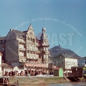 Hotel Loreley in Konigswinter. Bonn, Nordrhein Westfalen, 1939,