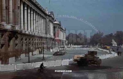 Hôtel de Crillon / Navy Department at the Place de la Concorde in Paris, France 1940