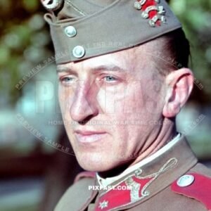 Hungarian Artillery Officer in full uniform. Hungary 1943