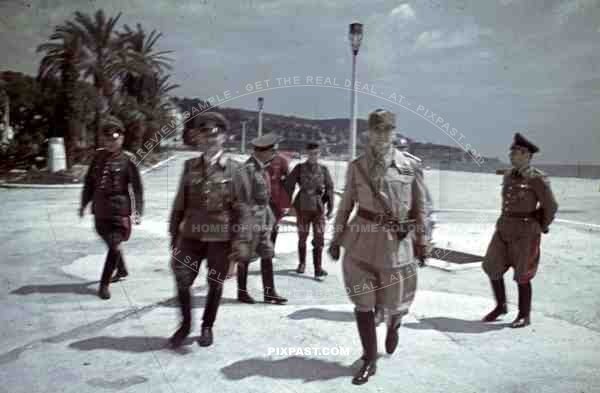 ITALY coast 1944 RSI Marshall Rodolfo Graziani Italo-German Army Group Liguria (Armee Ligurien)