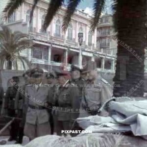 ITALY coast 1944 RSI Marshall Rodolfo Graziani Italo-German Army Group Liguria (Armee Ligurien)