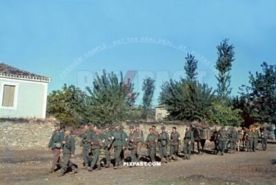 Invasion of Greece 1941. 304 Schutzen Regiment. 2nd Panzer Division. Army Infantry. Gebirgsjager